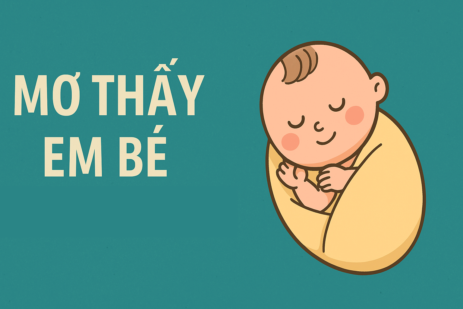 Ý nghĩa giấc mơ thấy em bé